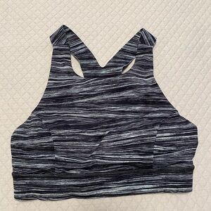 Lululemon Striped Sports Bra
